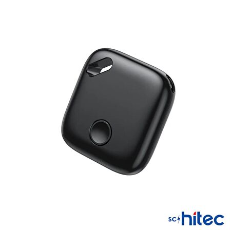 Global İTag Smart Tag Takip Cihazı Apple My Find Uyumlu Siyah WNE0991
