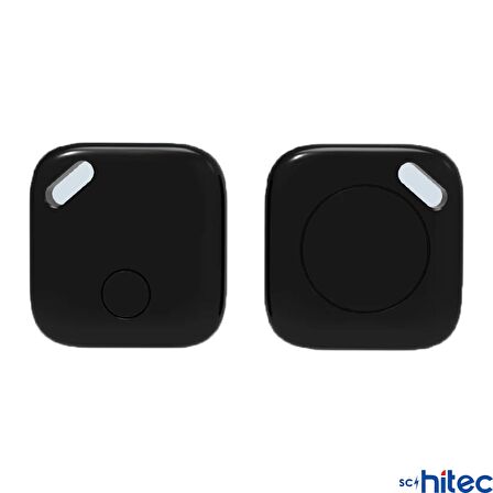 Global İTag Smart Tag Takip Cihazı Apple My Find Uyumlu Siyah WNE0991