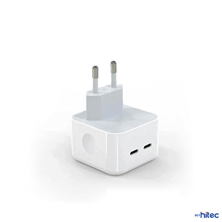 Global 35W Yeni Nesil Apple Uyumlu Çift Type-C Port Compact Çıkışlı Ev tipi Şarj Aleti Kablolu