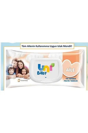 Aile Islak Mendil 90 Yaprak 10 Adet