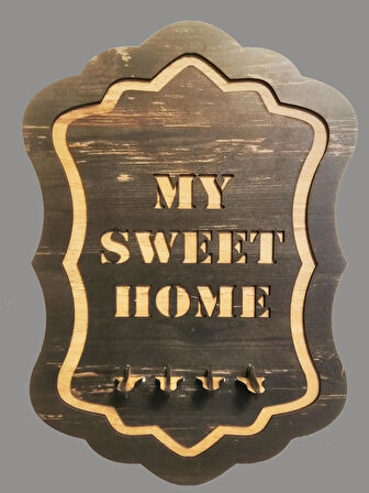 Bsd My Sweet Home Anahtarlık Askısı