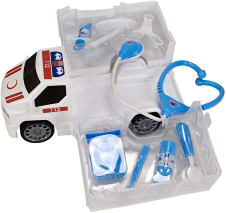 King Toys İlk Yardım Çantalı Ambulans Aracı MRT-66