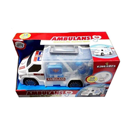 King Toys İlk Yardım Çantalı Ambulans Aracı MRT-66