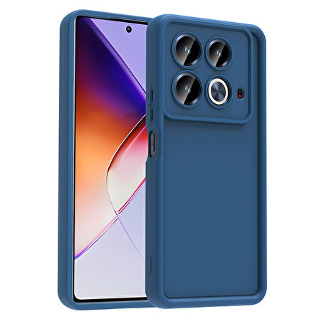 İnfinix Note 40 Pro Kılıf Kamera Korumalı Ananas Silikon Kapak