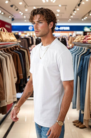 Balenbi Erkek Enjeksiyon Baskılı Regular Fit Penye Tişört 1002