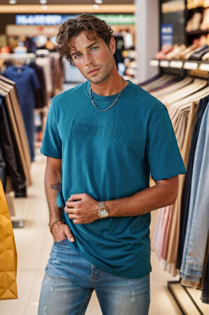 Balenbi Erkek Enjeksiyon Baskılı Regular Fit Penye Tişört 1002