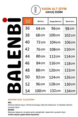 Balenbi 1005 Bej Havuç Paça Yüksek Bel Likralı Dokuma Kadın Pantolon