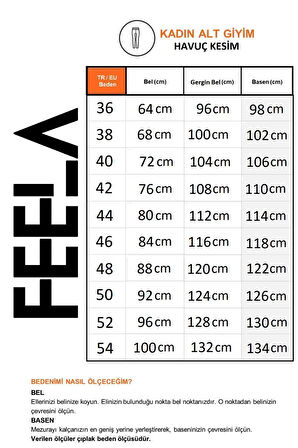 Feela Moda 1001 Bej Havuç Paça Yüksek Bel Likralı Dokuma Kadın Pantolon