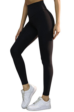 Feela Moda Kadın Push Up Yüksel Bel Ultra Esnek Toparlayıcı Tayt 2005