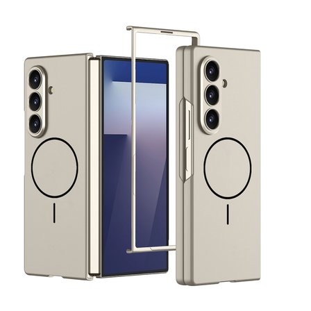 Galaxy Z Fold 7 Kılıf Wireless Şarj Özellikli Kıpta M-safe Ultra İnce Kapak