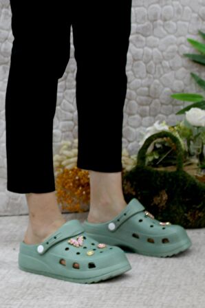 Mehmet Mete EZZ0129 Plaj Deniz Havuz Terliği Hafif Rahat Esnek Kadın Terlik