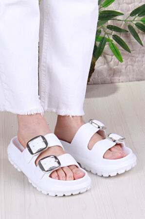 Fort Smx EZ0173 Plaj Deniz Havuz Terliği Hafif Rahat Esnek Kadın Terlik