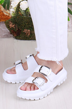 Fort Smx EZ0173 Plaj Deniz Havuz Terliği Hafif Rahat Esnek Kadın Terlik