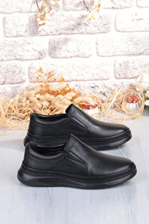 James Franco 1651 Micro Klima Sistem Hakiki Deri Kauçuk Taban Erkek Ayakkabı