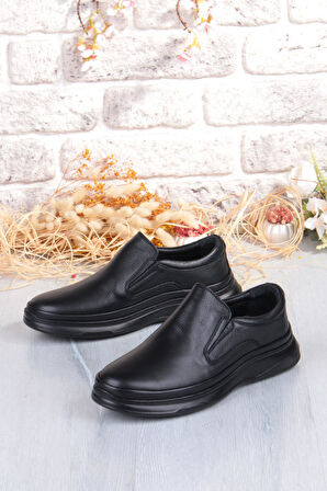 James Franco 1651 Micro Klima Sistem Hakiki Deri Kauçuk Taban Erkek Ayakkabı