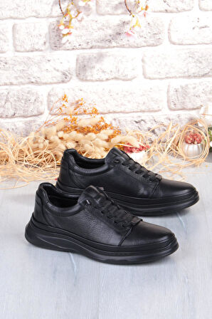 James Franco 1654 Micro Klima Sistem Hakiki Deri Kauçuk Taban Erkek Ayakkabı