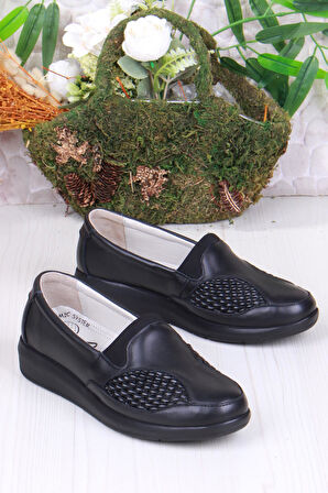 Mehmet Mete K011 Gnd Anatomik Kemik Çıkıntısına Özel Hakiki Deri Kadın Ayakkabı