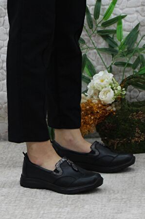 Mehmet Mete 32024 Anatomik Hafif Rahat Hakiki Deri Kadın Ayakkabı