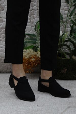 Mehmet Mete 42401 Fashion Tokalı Yumuşak Esnek Kadın Ayakkabı