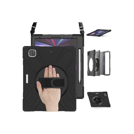 Apple iPad Pro 12.9 (2020) Kılıf Amazing Tablet Kapak - Siyah