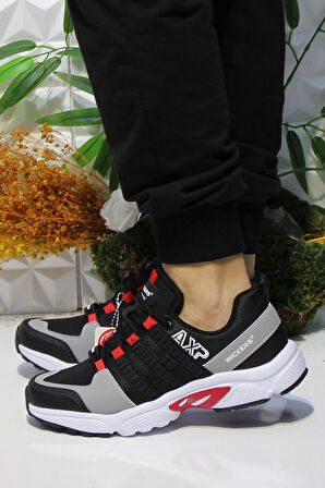 Fort Wks 2393 Siyah Kırmızı Rahat Outdoor Ayakkabı Erkek Ayakkabı