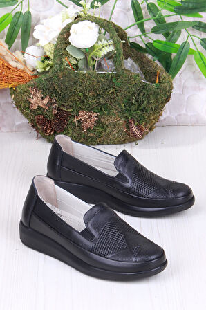 Mehmet Mete 217 Gnd Anatomik Rahat Esnek Hakiki Deri Kadın Ayakkabı