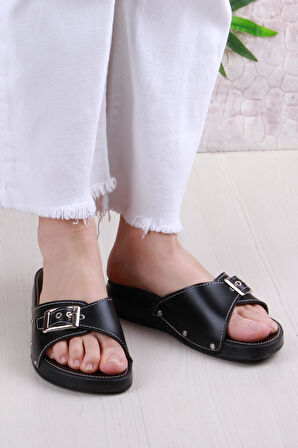 Fort Elis 1001 Rahat Tokalı Ortopedik Kadın Terlik