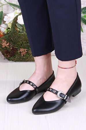 Fort 01-620 Soft Toka Detaylı Rahat Kadın Babet