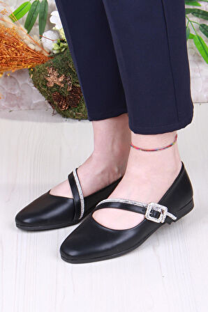 Fort 01-624 Soft Toka Detaylı Rahat Kadın Babet