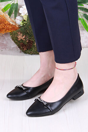 Fort 01-626 Soft Toka Detaylı Rahat Kadın Babet