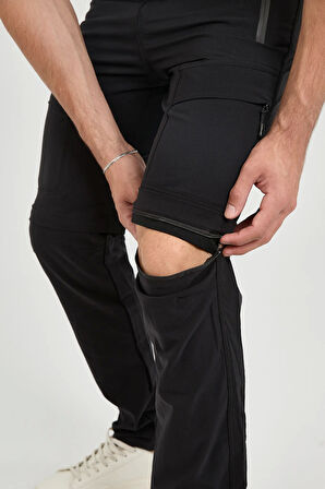 Şorta Dönüşen Likralı Yazlık Unisex Taktik Pantolon Outdoor Dönüştürülebilir Erkek Kadın Pantolon