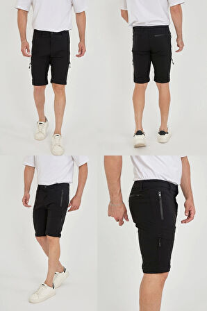 Şorta Dönüşen Likralı Yazlık Unisex Taktik Pantolon Outdoor Dönüştürülebilir Erkek Kadın Pantolon