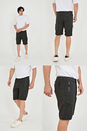 Şorta Dönüşen Likralı Yazlık Unisex Taktik Pantolon Outdoor Dönüştürülebilir Erkek Kadın Pantolon