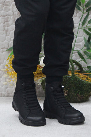 Hammer Jack 20725 Siyah Orijinal Ürün Hakiki Deri Erkek Bot