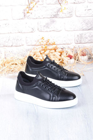 Fort 1196 Etap Lastik Bağcıklı Rahat Hafif Dikişli Taban Erkek Ayakkabı