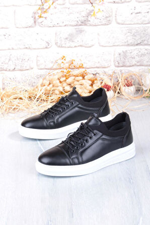 Fort 1196 Etap Lastik Bağcıklı Rahat Hafif Dikişli Taban Erkek Ayakkabı