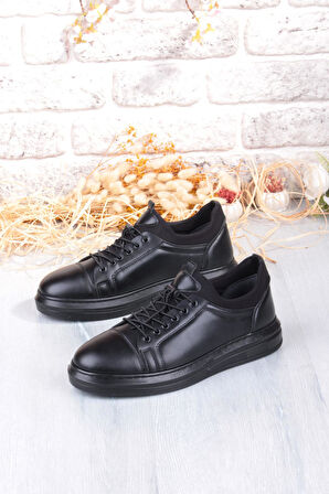 Fort 1196 Etap Lastik Bağcıklı Rahat Hafif Dikişli Taban Erkek Ayakkabı