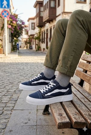 Fort Vespa Noka Rahat Anatomik Erkek Keten Ayakkabı Sneaker Ayakkabı