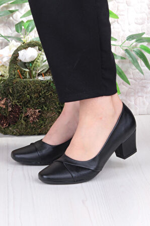 Fort 168625 Nur Rahat Esnek Alçak Topuklu Kadın Ayakkabı