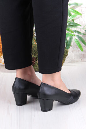 Fort 168625 Nur Rahat Esnek Alçak Topuklu Kadın Ayakkabı