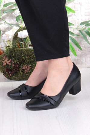 Fort 168675 Nur Rahat Esnek Alçak Topuklu Kadın Ayakkabı