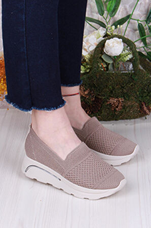 Fort 17-0250 Anatomik Hafif Rahat Esnek Triko Kadın Ayakkabı