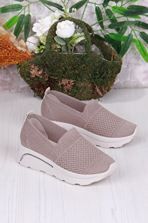 Fort 17-0250 Anatomik Hafif Rahat Esnek Triko Kadın Ayakkabı