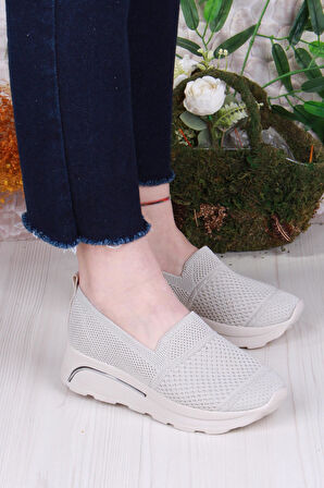 Fort 17-0250 Anatomik Hafif Rahat Esnek Triko Kadın Ayakkabı