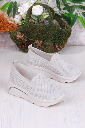 Fort 17-0250 Anatomik Hafif Rahat Esnek Triko Kadın Ayakkabı