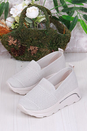 Fort 17-0250 Anatomik Hafif Rahat Esnek Triko Kadın Ayakkabı