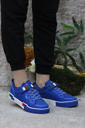 Fort Alessio 1957 Anatomik Esnek Keten Erkek Çocuk Ayakkabı