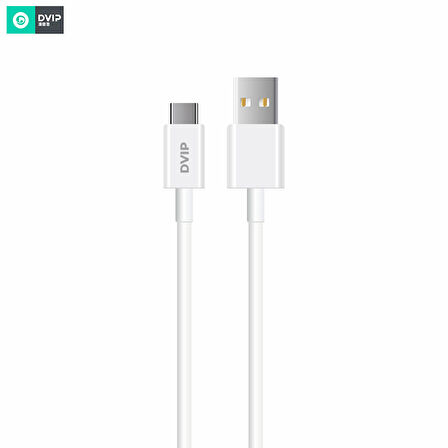 Global L34 6A 120W Fast Charging UsbA to Type-C Data ve Hızlı Şarj Kablosu 1M Beyaz