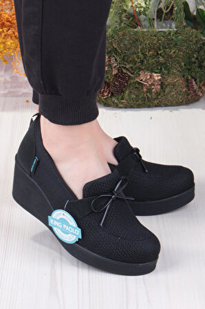 Fort King Jennifer Rahat Hafif Anatomic Insole Taban Dolgu Topuk Kadın Ayakkabı