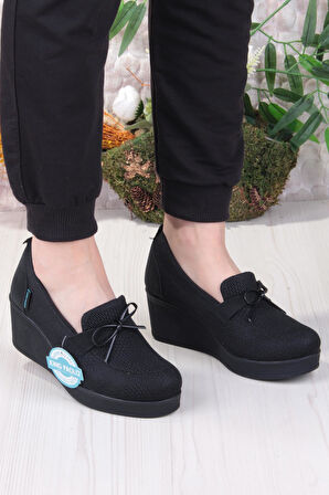 Fort King Jennifer Rahat Hafif Anatomic Insole Taban Dolgu Topuk Kadın Ayakkabı